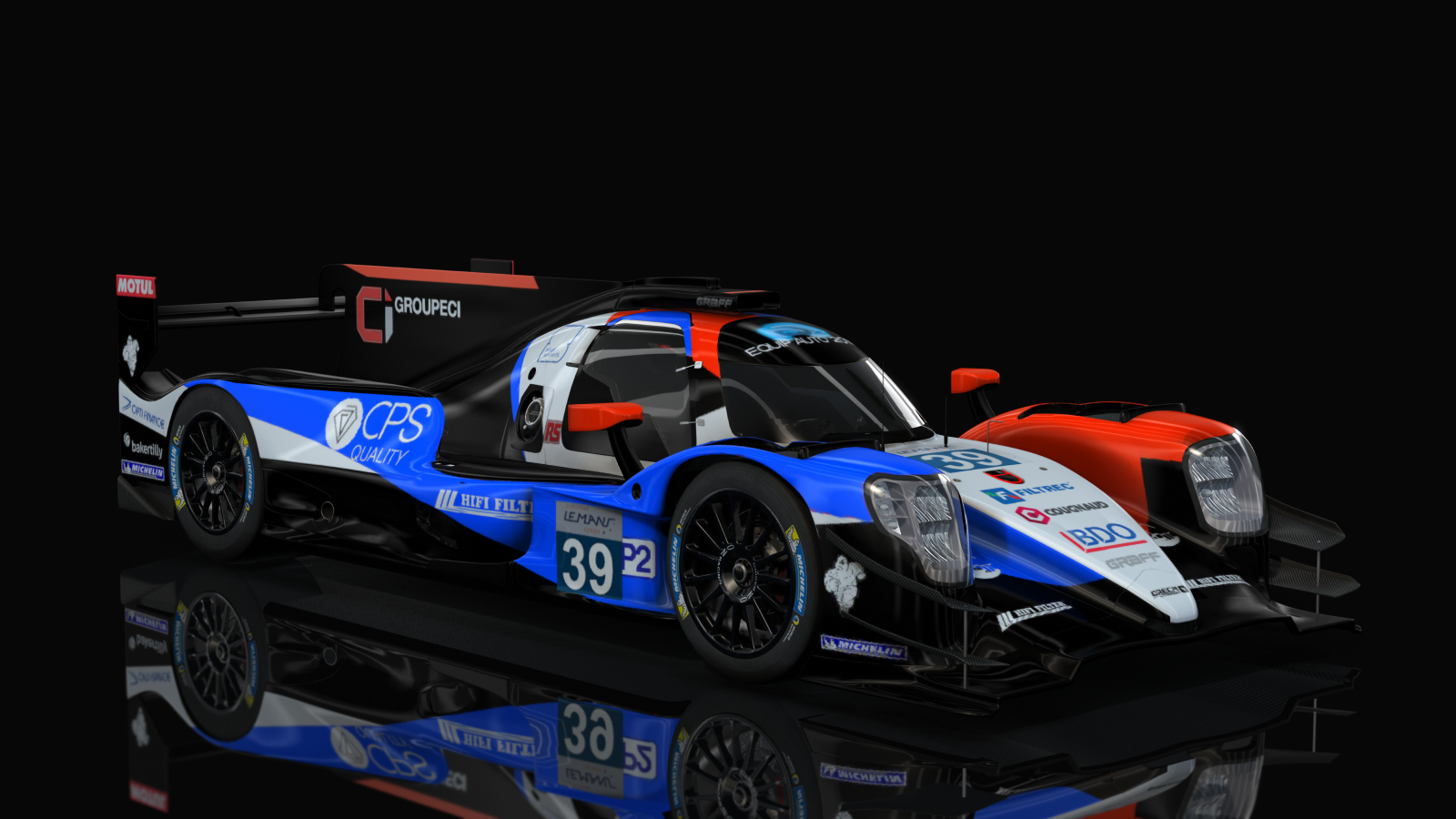 LMP-2 Oreca 07 Gibson Lmp2, skin 39_Graff_Racing_2019