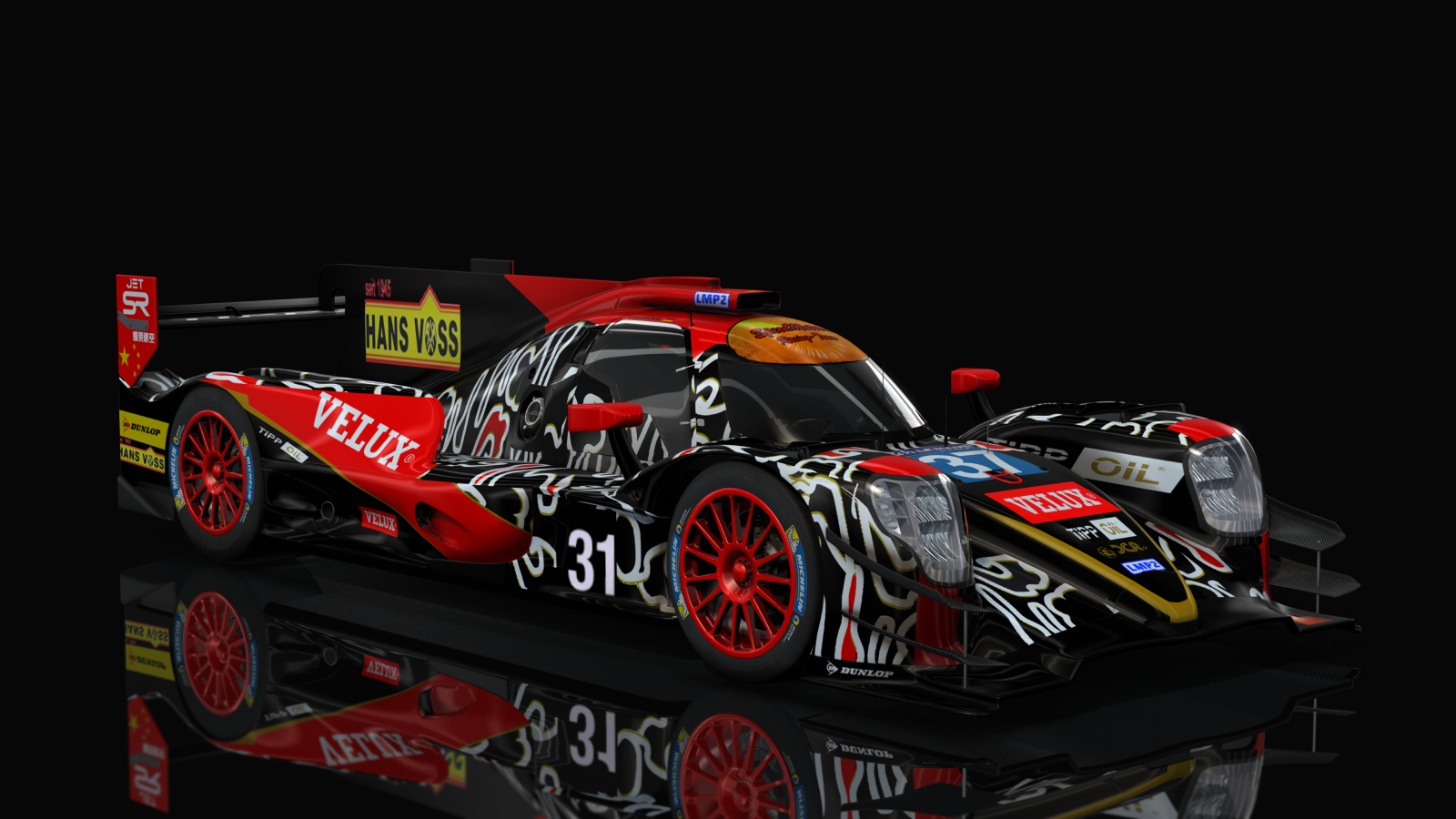 LMP-2 Oreca 07 Gibson Lmp2, skin ACF_Kohring_10