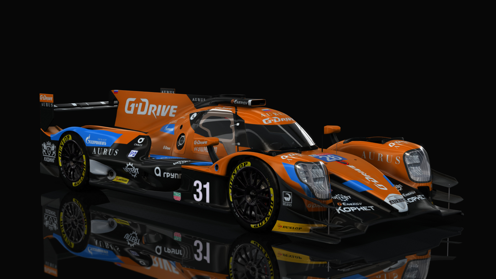 LMP-2 Oreca 07 Gibson Lmp2, skin ACF_WEC_#84_Gusev_Pischulin