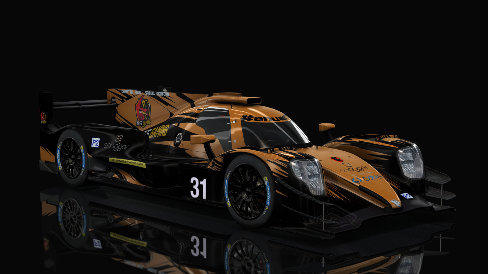 LMP-2 Oreca 07 Gibson Lmp2, skin ACF_WEC_#88_Kiesl_Pickford