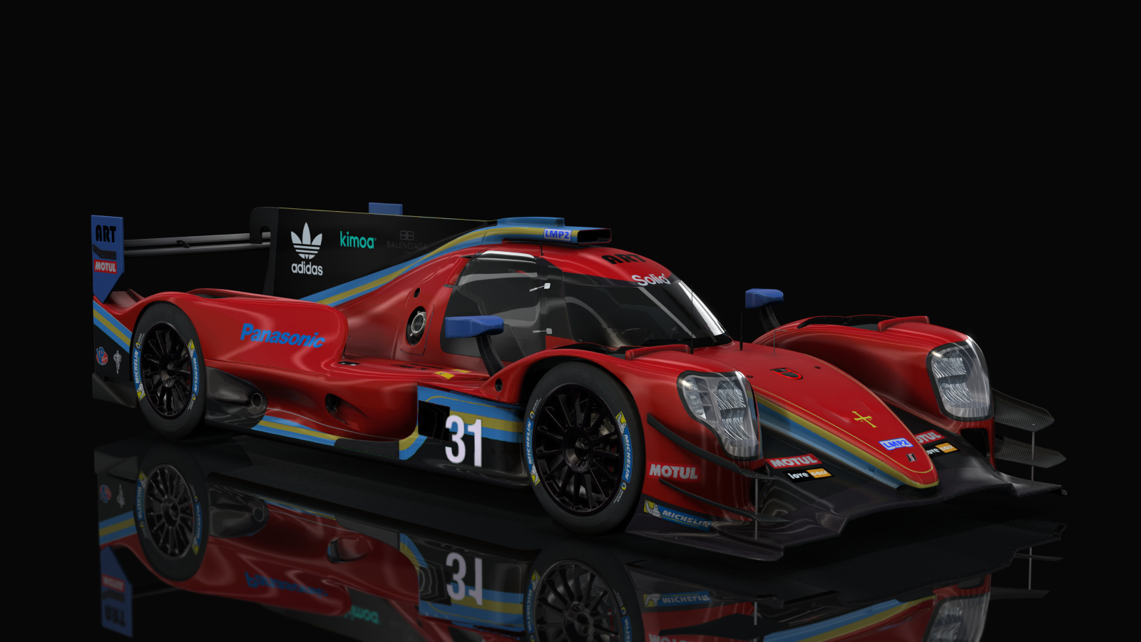 LMP-2 Oreca 07 Gibson Lmp2, skin ACF_WEC_Martinez_Fernandez_24