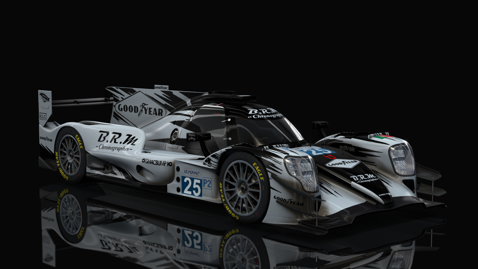 LMP-2 Oreca 07 Gibson Lmp2, skin algarvepro25_elms2020