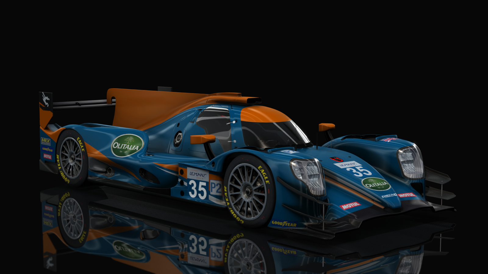 LMP-2 Oreca 07 Gibson Lmp2, skin bhk_elms2020