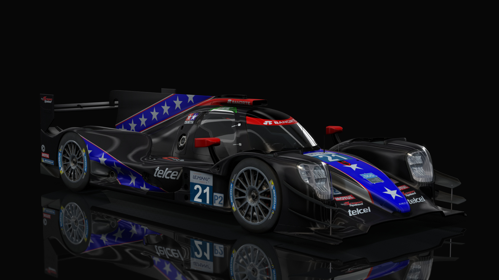 LMP-2 Oreca 07 Gibson Lmp2, skin dragonspeed_elms_2020