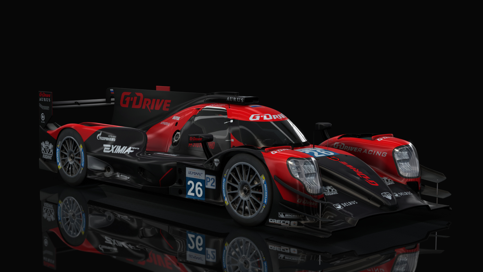 LMP-2 Oreca 07 Gibson Lmp2, skin gdrive_elms_2020