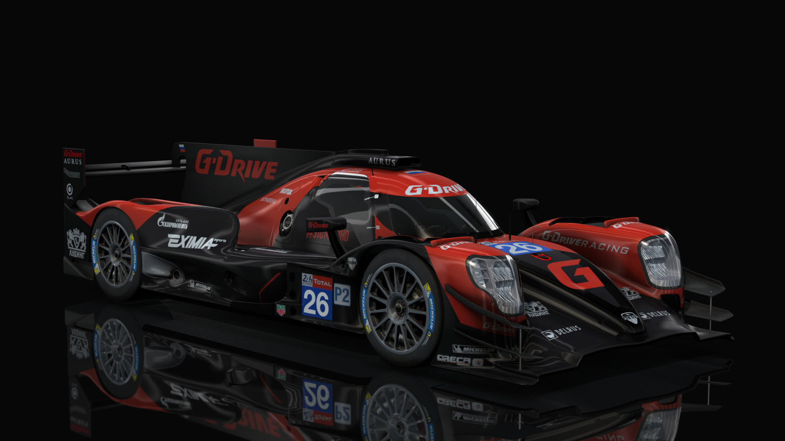 LMP-2 Oreca 07 Gibson Lmp2, skin gdrive_lemans2020_26