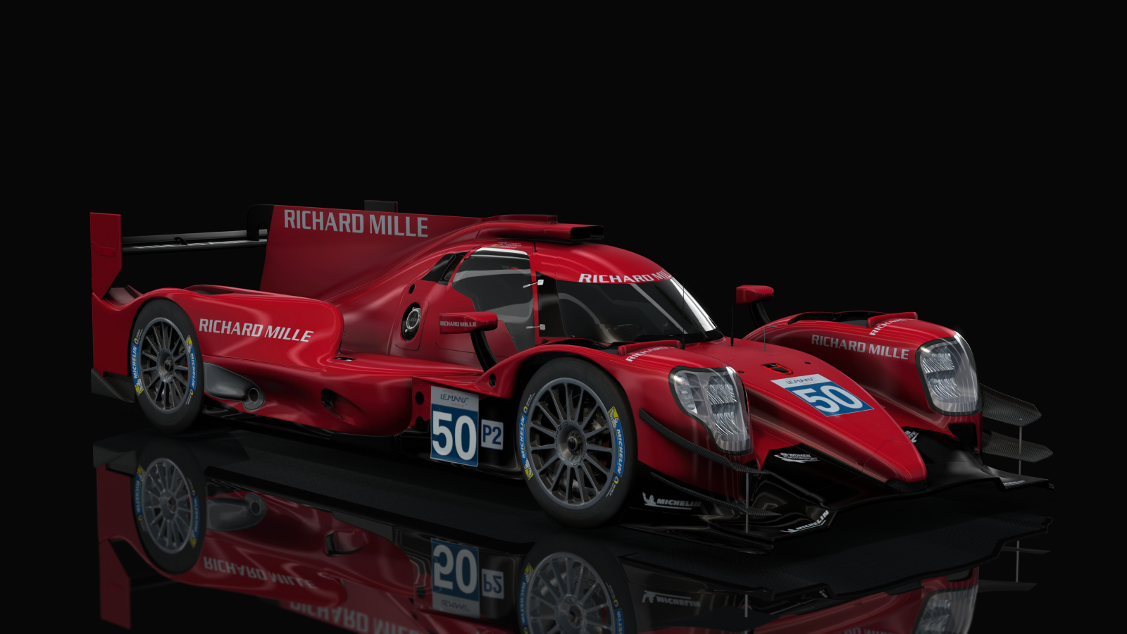 LMP-2 Oreca 07 Gibson Lmp2, skin richardmilleracingteam