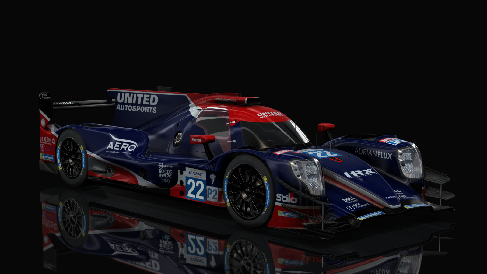 LMP-2 Oreca 07 Gibson Lmp2, skin unitedautosport_22_elms2020