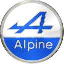 Alpine A364 F3 (1972) - Online Optimised Badge