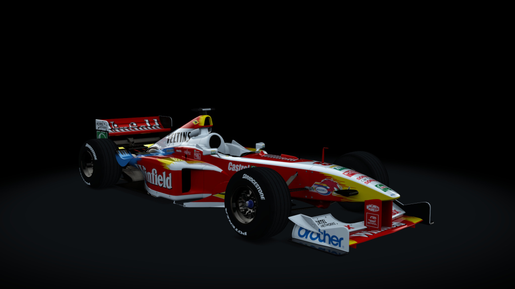 Ferrari F399, skin 05_Zanardi_Williams