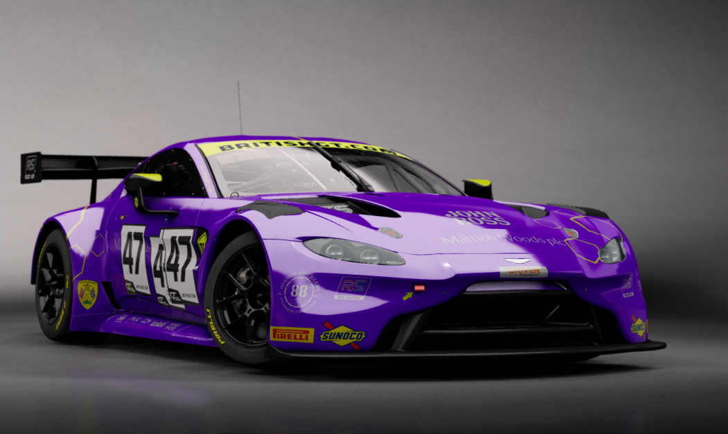 -BCRC M/E - Aston Martin GT3, skin #47 TF Sport