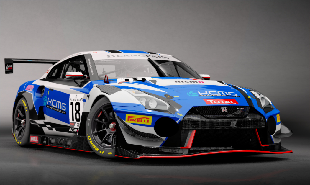 -BCRC M/E - Nissan GT3, skin kcmg_blancpain_#18