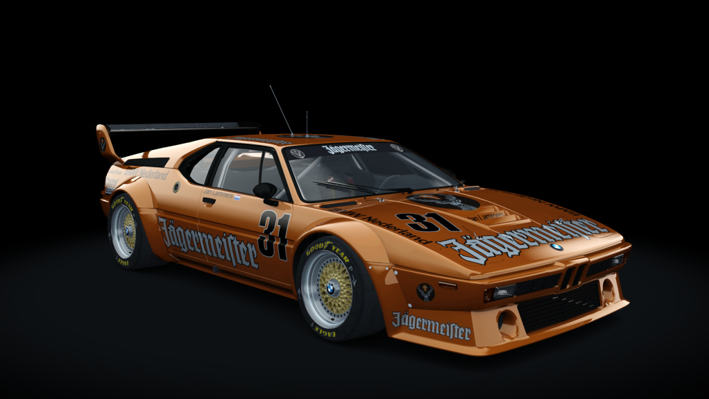 BMW M1 Procar 1980, skin 031_Jaegermeister