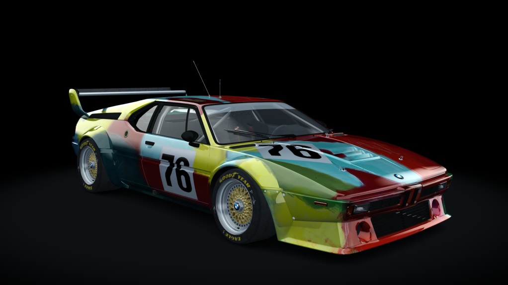 BMW M1 Procar 1980, skin 076_Warhol