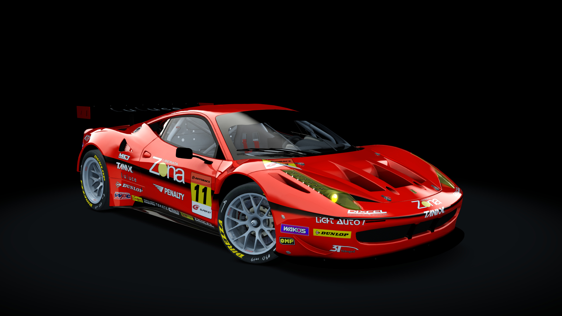 Ferrari 458 GT2, skin 2011_GAINER_11