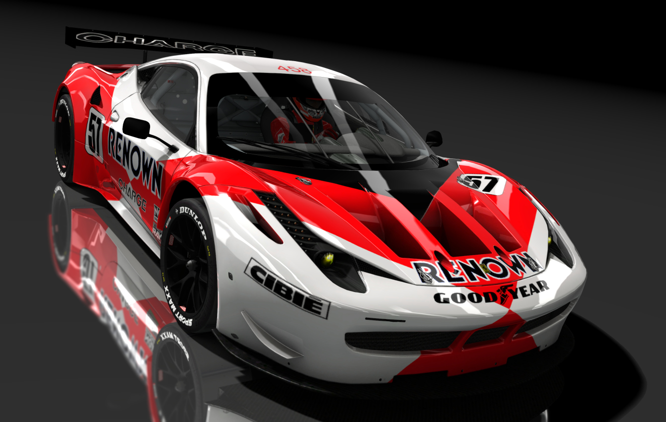 Ferrari 458 GT2, skin 57_RENOWN_51R_Alex