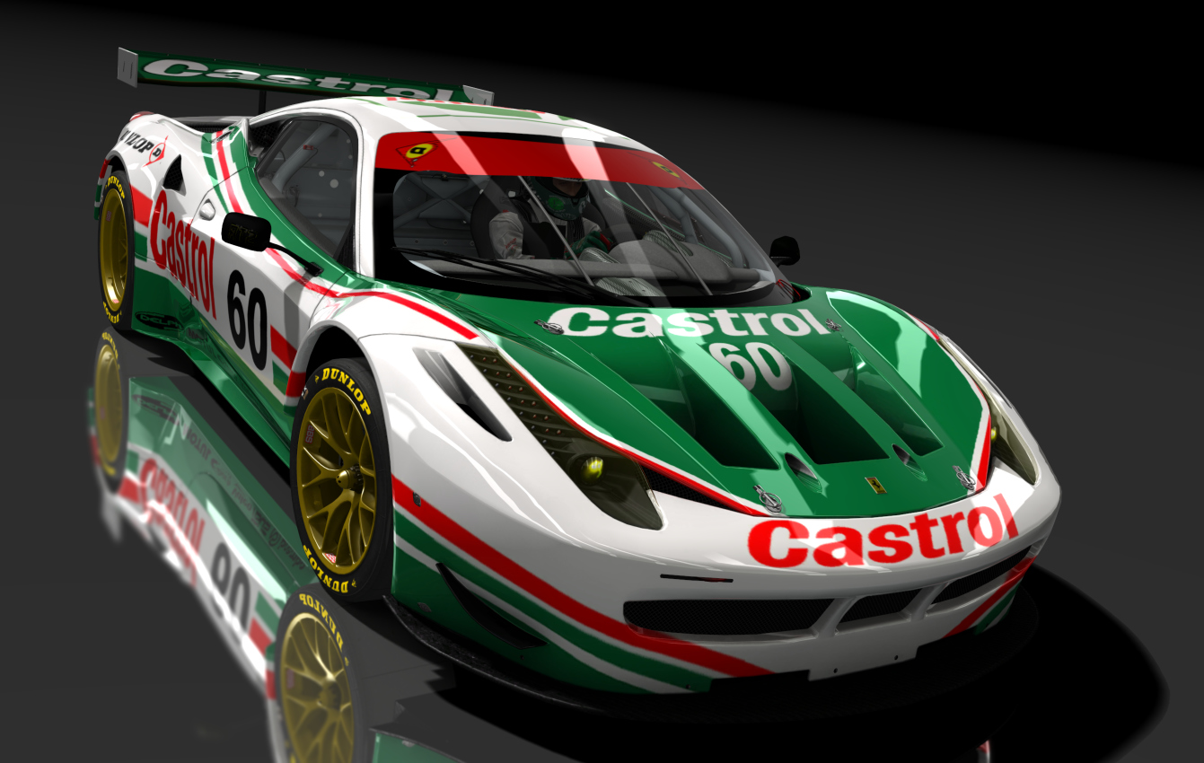 Ferrari 458 GT2, skin 60_Castrol_fraggy