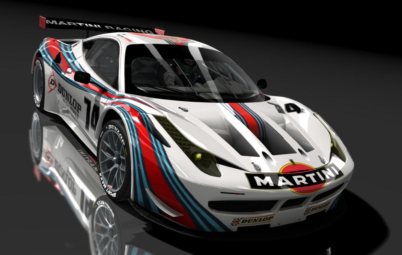 Ferrari 458 GT2, skin 74_Martini_Karl74