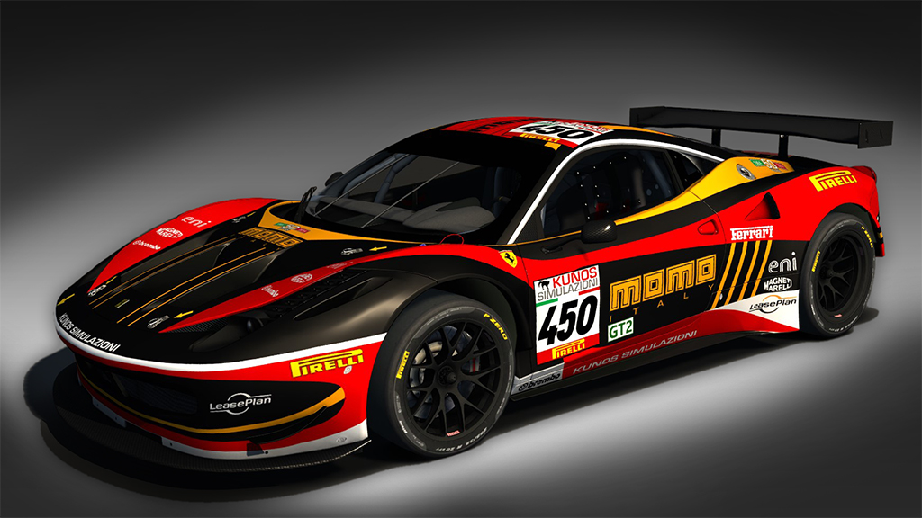 Ferrari 458 GT2, skin MOMO_50