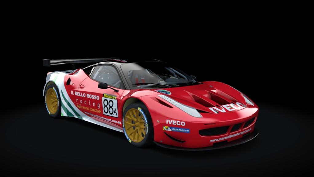 Ferrari 458 GT2, skin Maranello_Motorsport_2014_88a