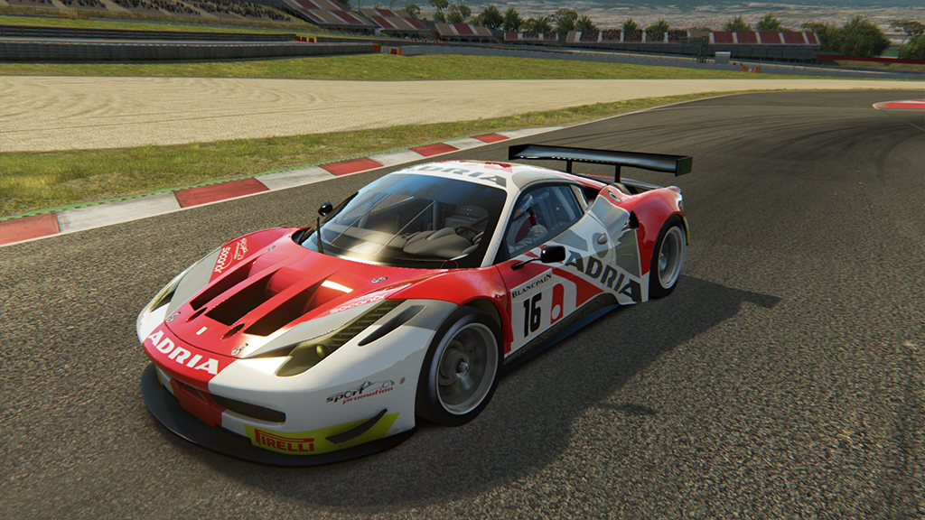 Ferrari 458 GT2, skin Team_AKKA_ASP