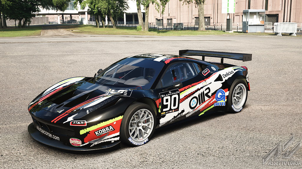 Ferrari 458 GT2, skin Villorba_Corse_2014