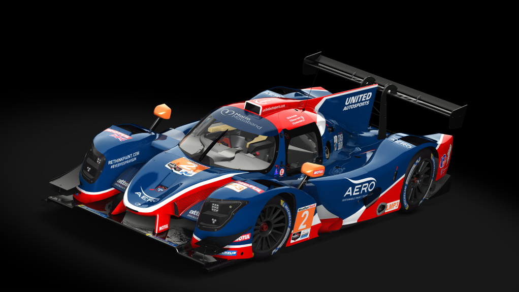 Ligia JS P320 LMP3, skin United Autosport