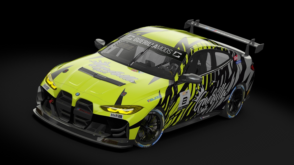 BMW M4 GT4 G82, skin 23_guerilla_racing