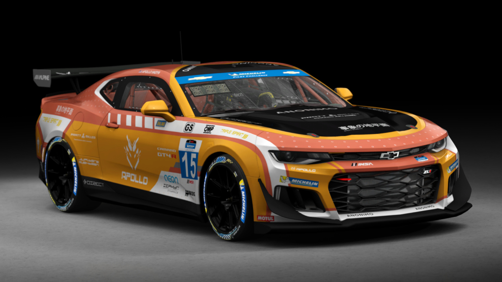 Chevrolet Camaro GT4.R, skin Apollo