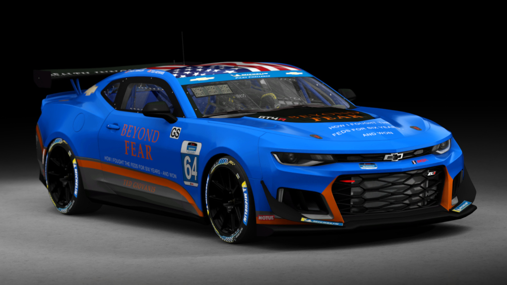 Chevrolet Camaro GT4.R, skin TGM_Racing_64