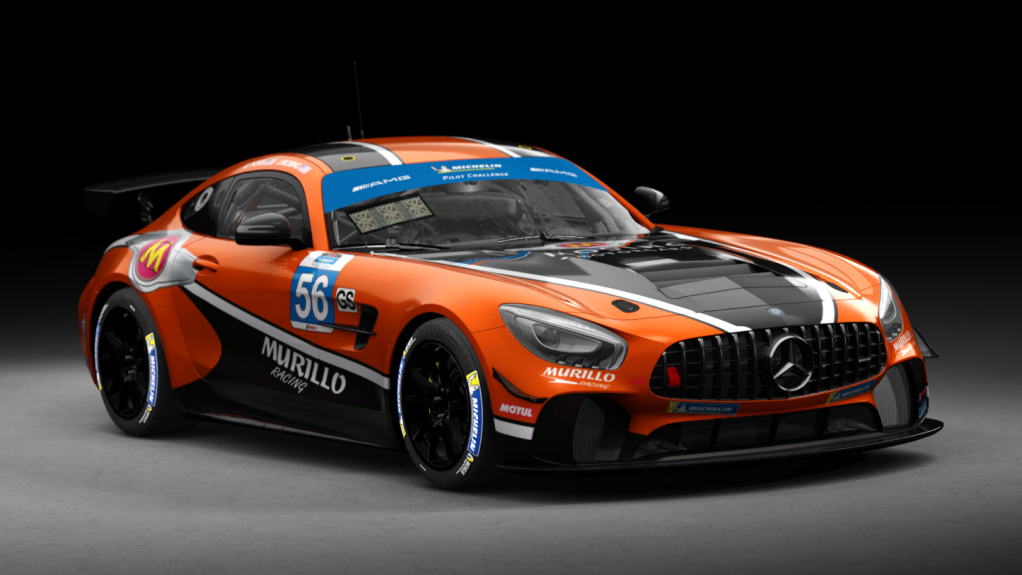 Mercedes AMG GT4, skin Murillo_Racing_56