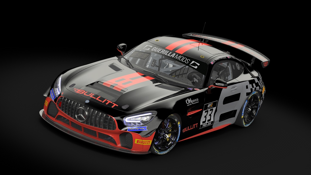 Mercedes AMG GT4 EVO, skin gt4_european_series_bullit_motorsports_33