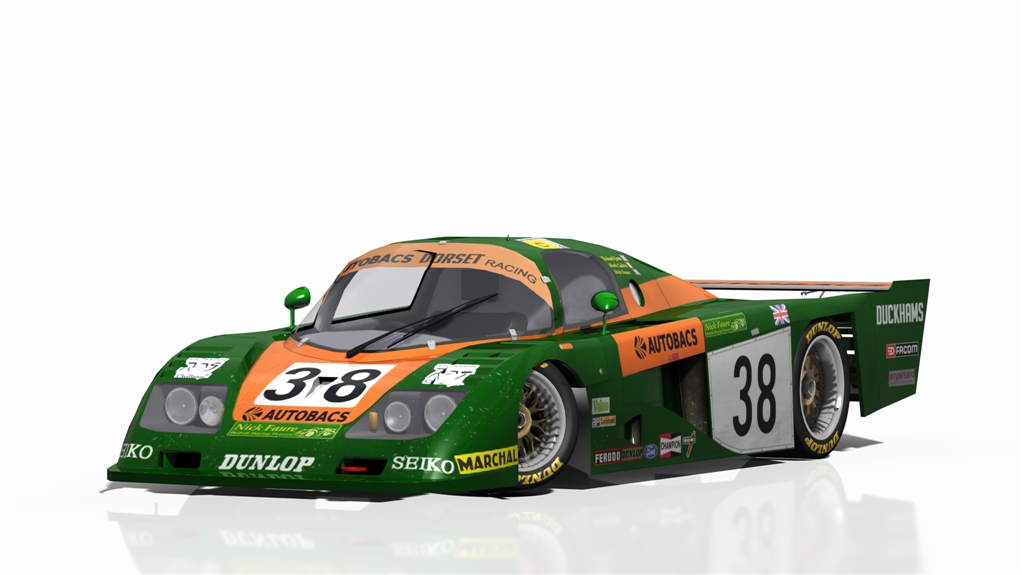 Dome RC82, skin 1984 Dorset Racing LM