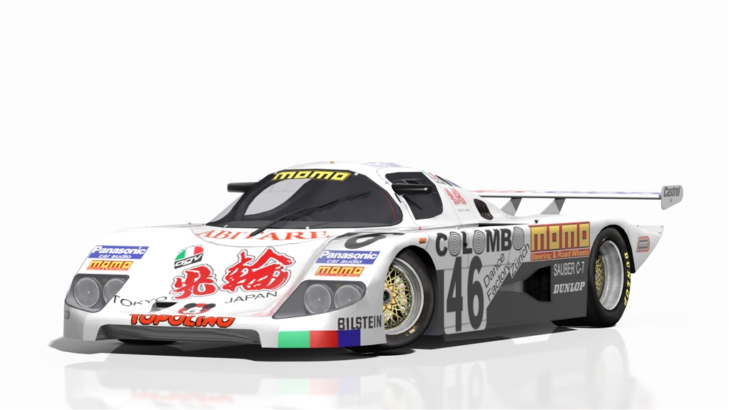 Sauber C7, skin WEC83