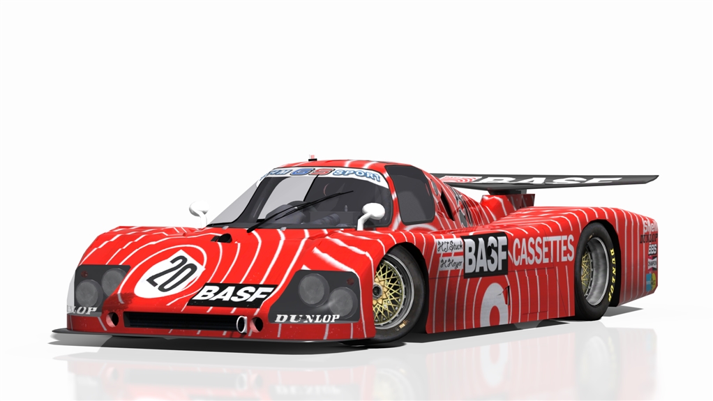 Sauber SHS C6 LM '82 LM 82 num 20, skin wec