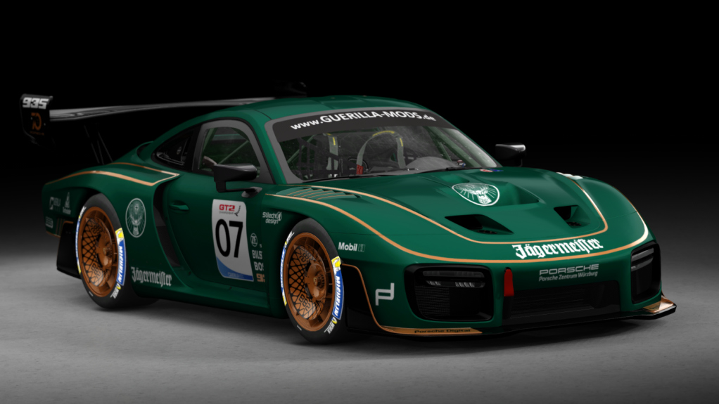 Porsche 935 GT2, skin 07_Jaegermeister_copper