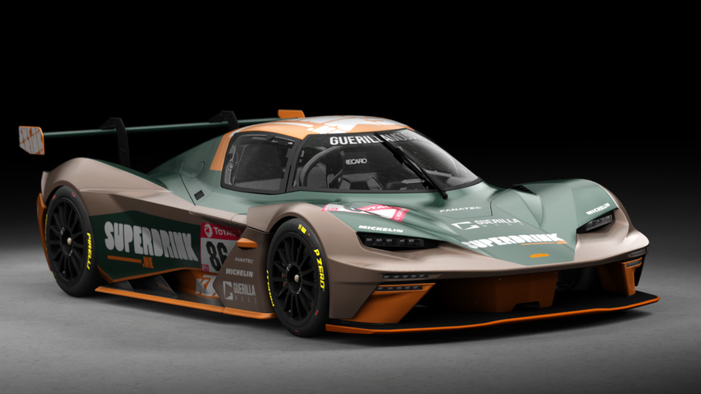 KTM X-BOW GT2, skin #86_superdrink