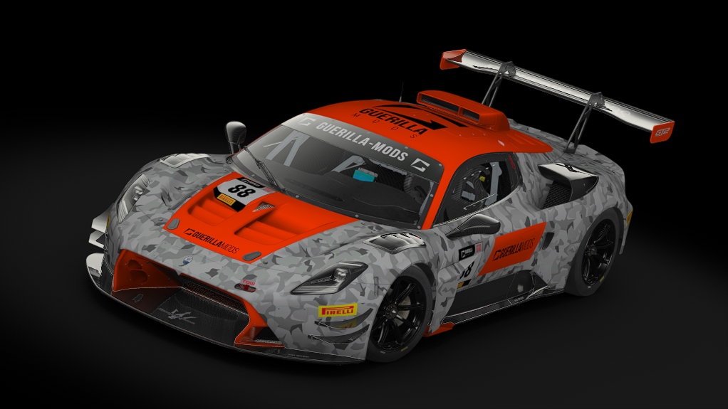 Maserati MC20 GT2, skin 88_Guerilla_Racing