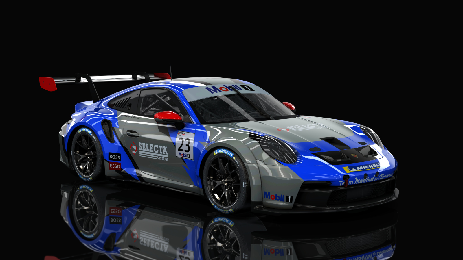 Porsche 911 GT3 Cup 992, skin #23 - MARTINET BY ALMERAS