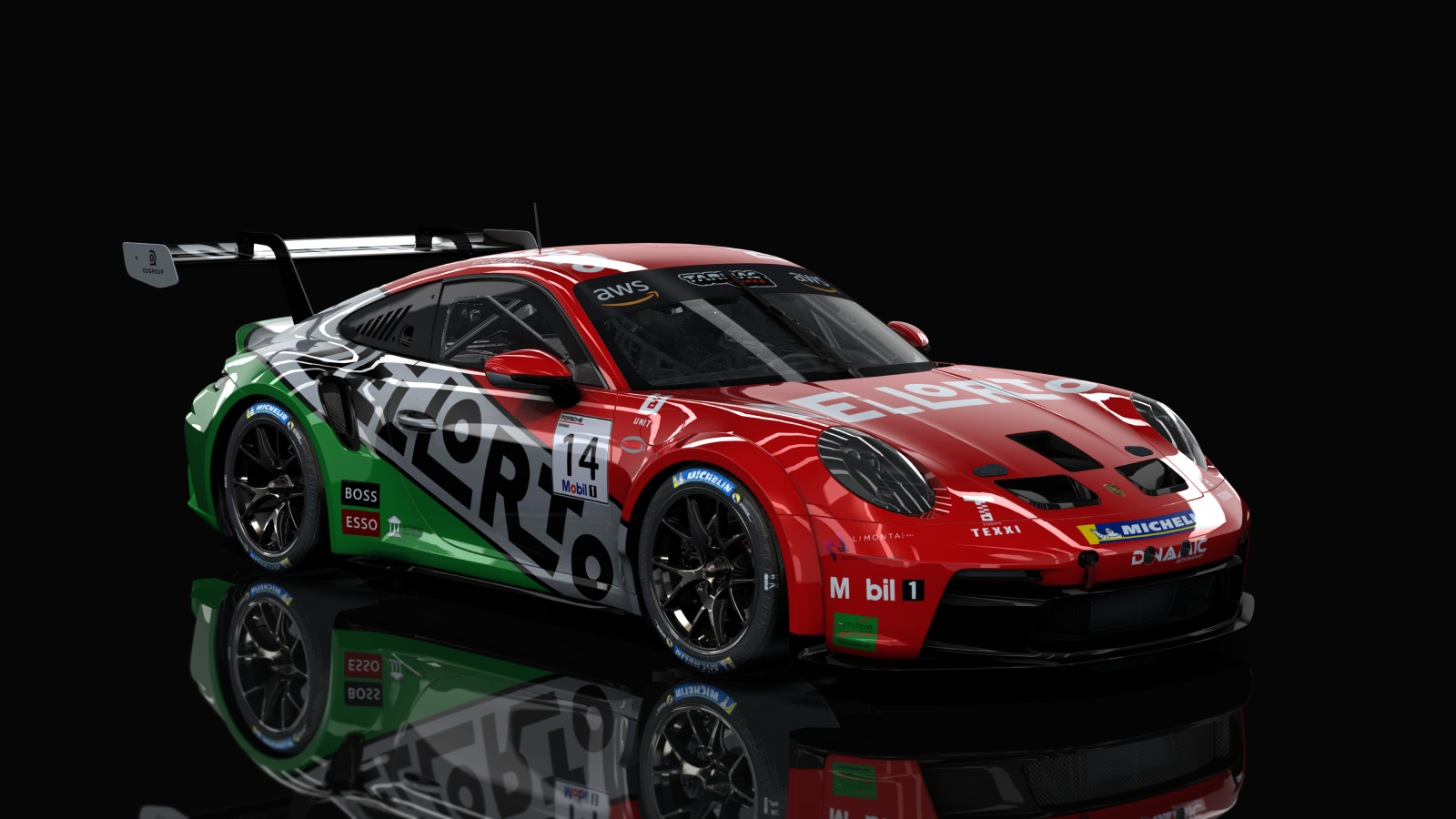 Porsche 911 GT3 Cup 992, skin 14DINAMIC MOTORSPORT