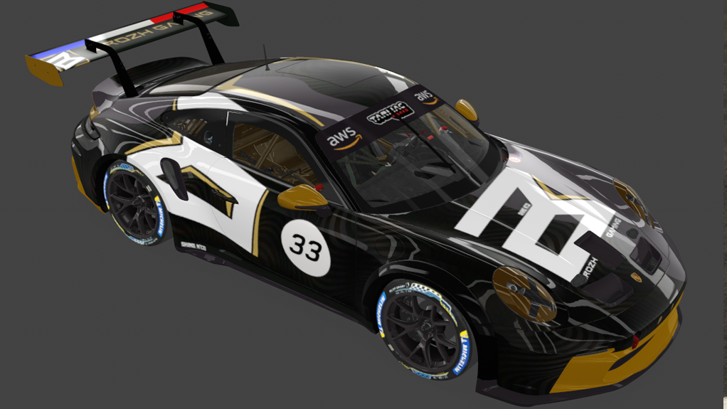 Porsche 911 GT3 Cup 992, skin 33_BZG