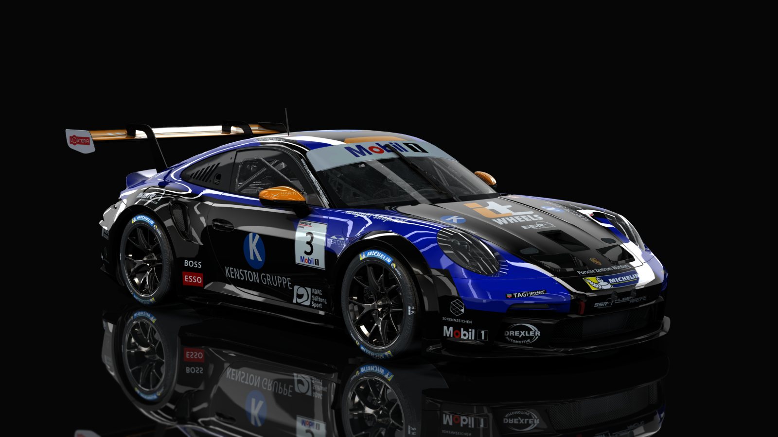 Porsche 911 GT3 Cup 992, skin 3_SSR HUBERT RACING