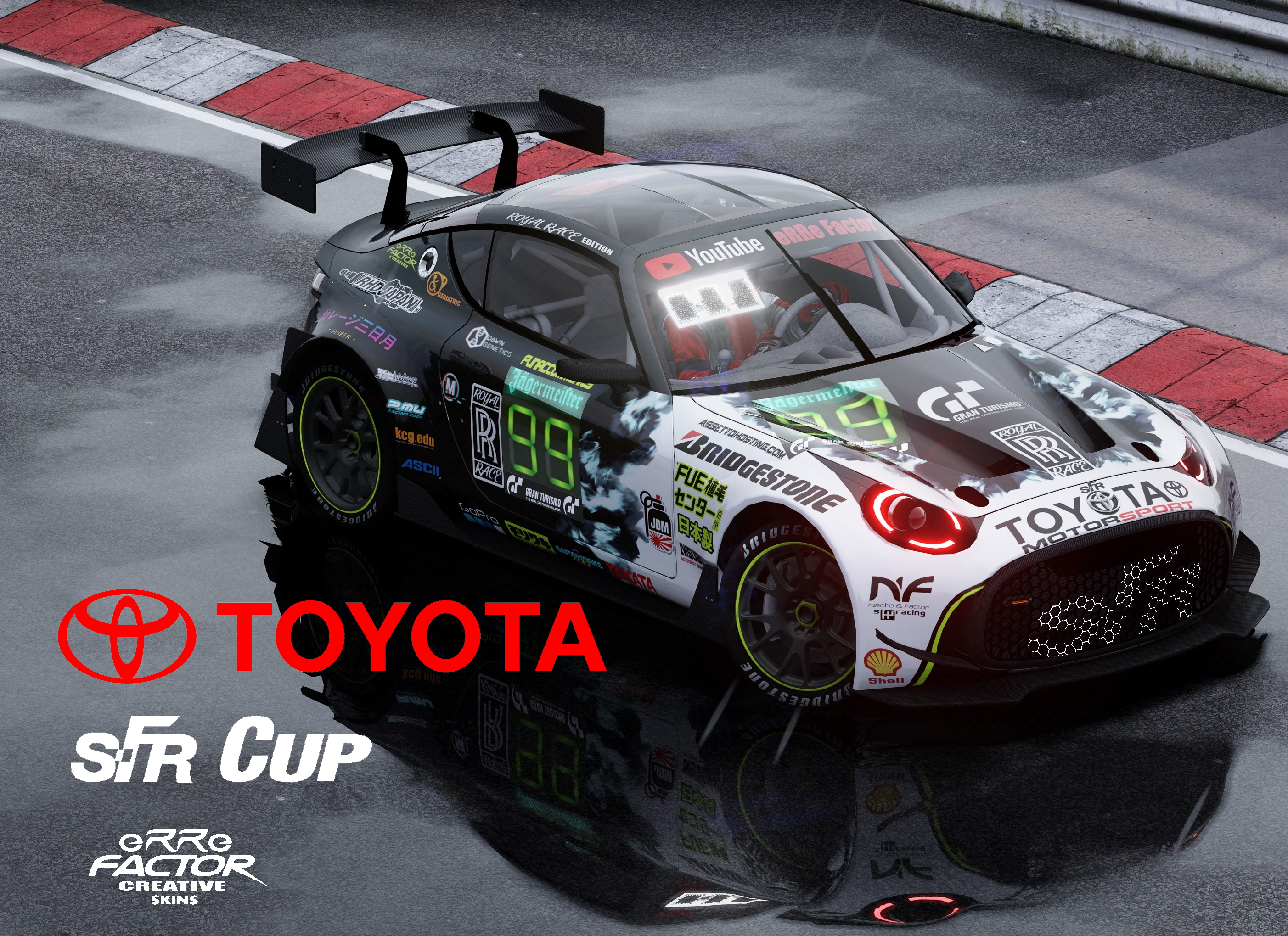 Toyota S-FR Racing, skin SFR RR