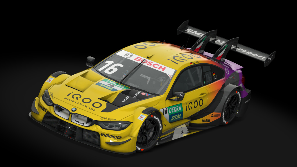 BMW M4 DTM, skin skin06