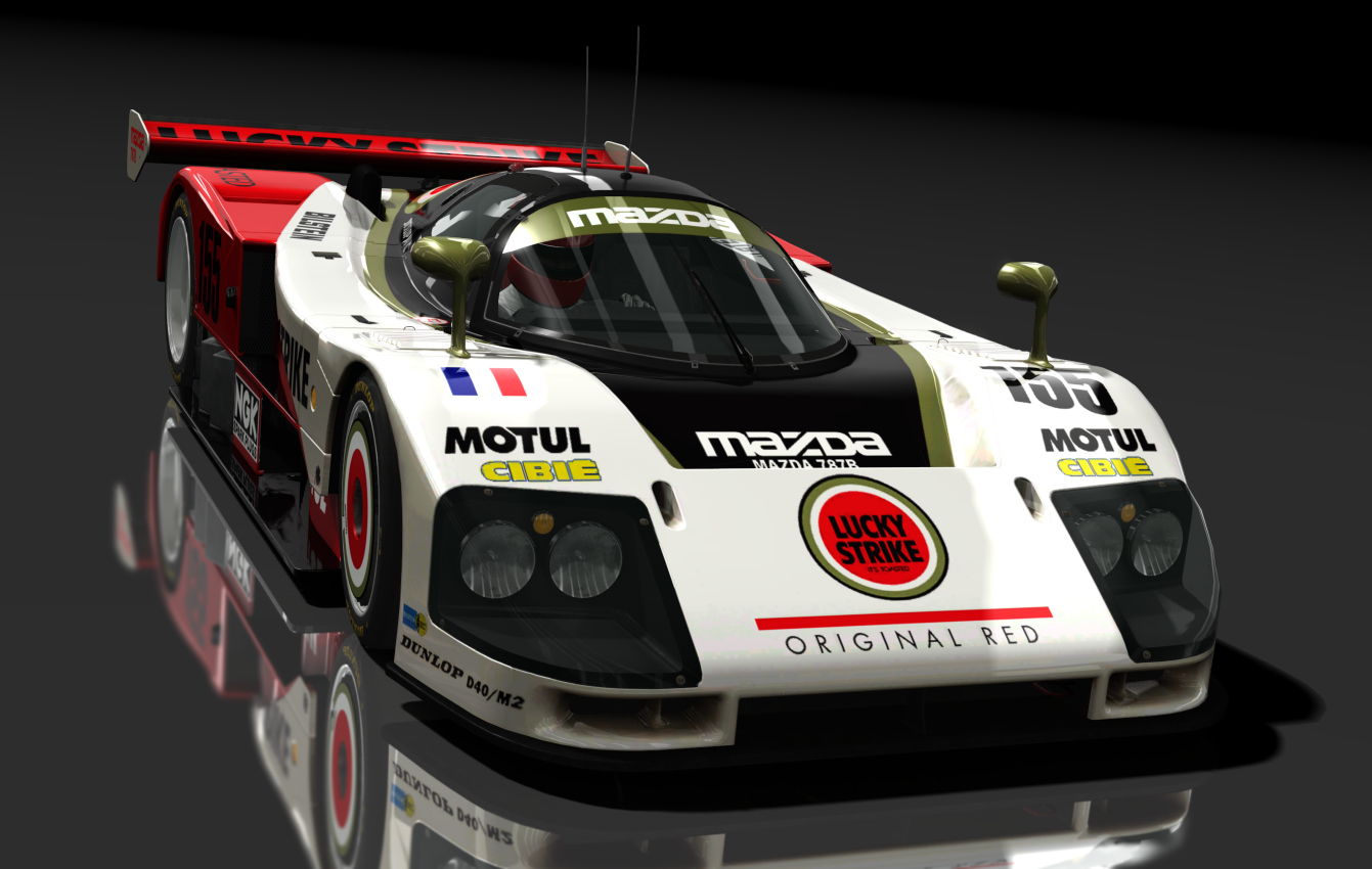 Mazda 787B, skin 155_luckystrike_LeRetourDeBaton