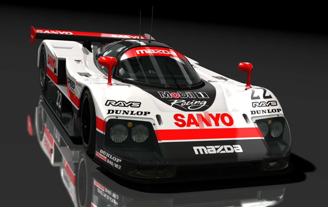 Mazda 787B, skin 22_sanyo_kamikaz3