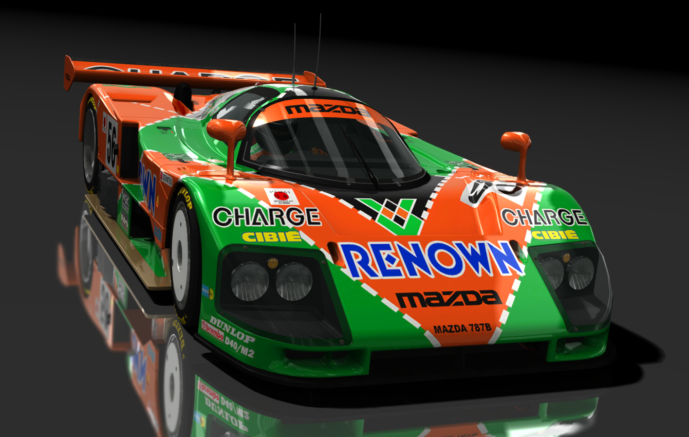 Mazda 787B, skin 55_renown_Gilles