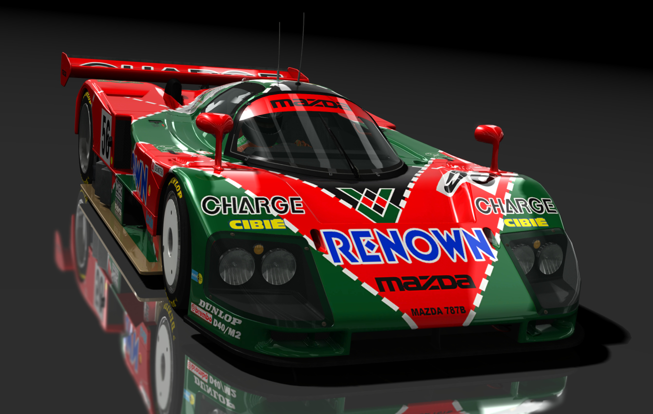 Mazda 787B, skin 56_renown_sherman