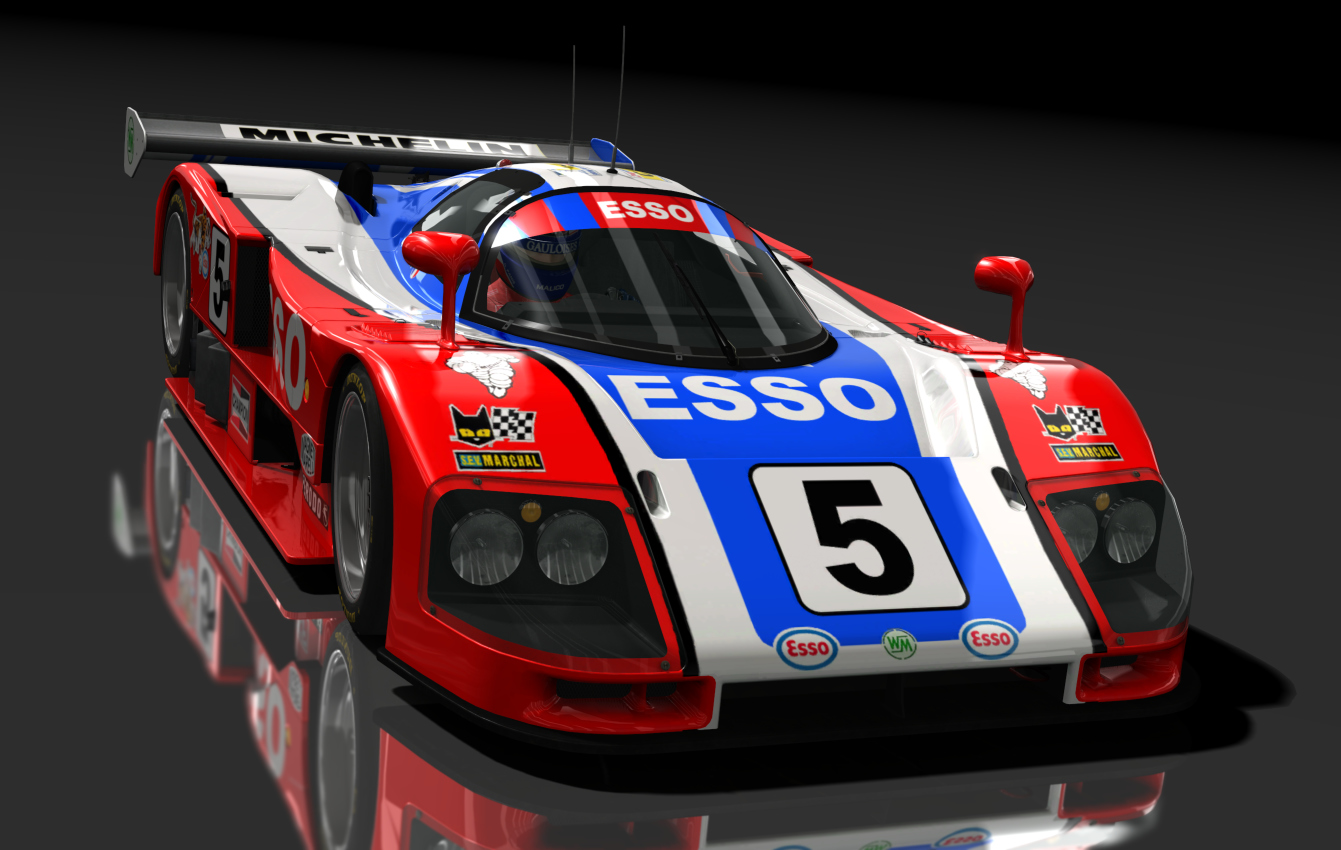 Mazda 787B, skin 5_ESSO_Nicolas