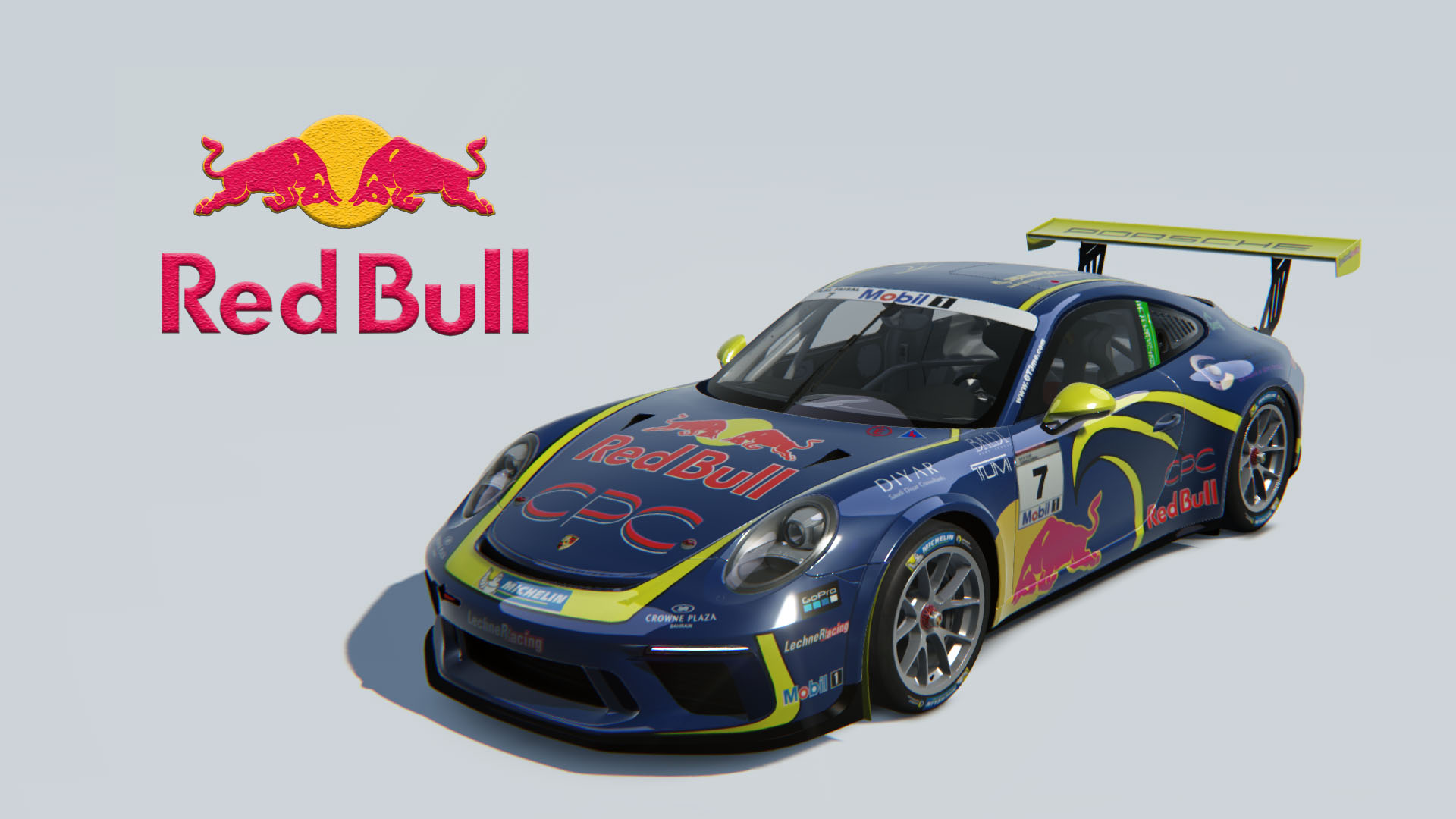 Porsche 911 GT3 Cup 2017, skin 007_Red_Bull